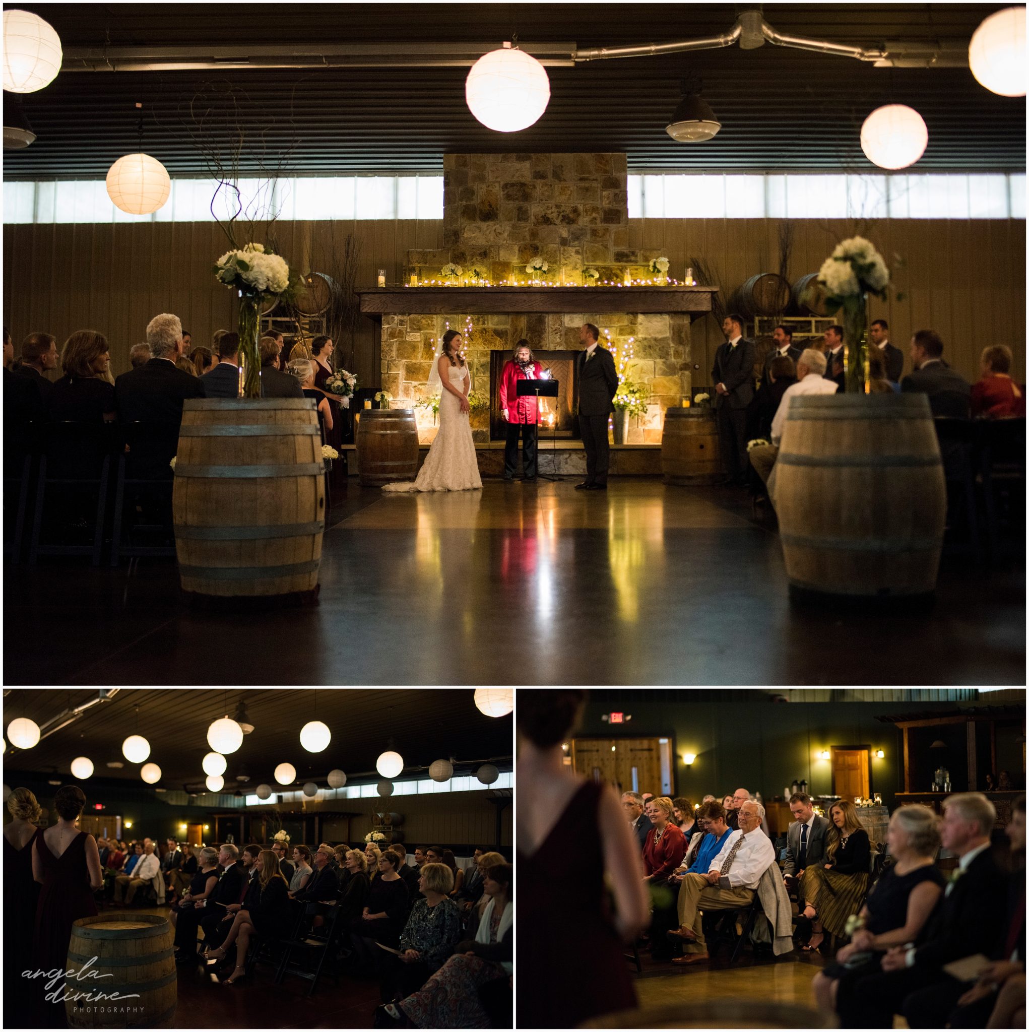 Carlos Creek Winery Wedding Ceremony 