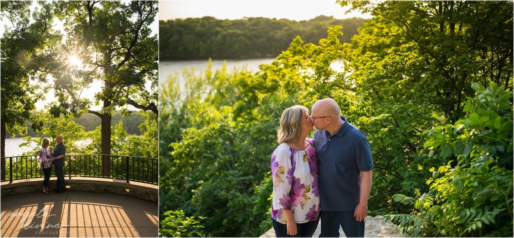Grandview Theater Engagement Session River View