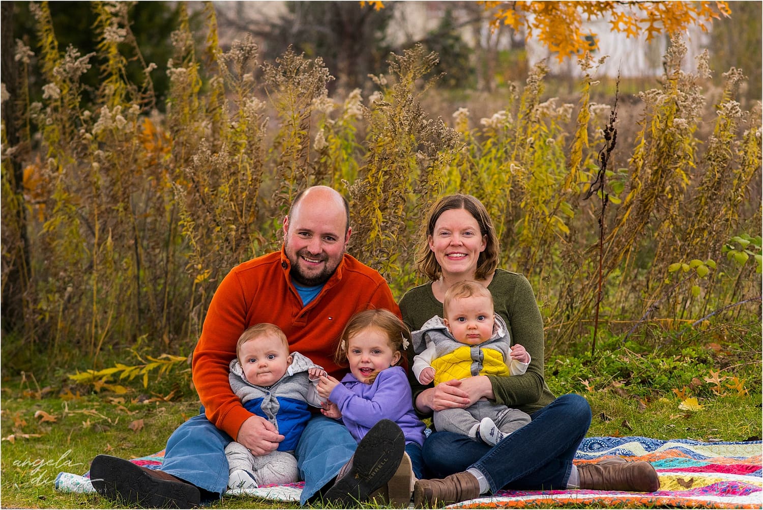 Apple Valley Family Session sitting