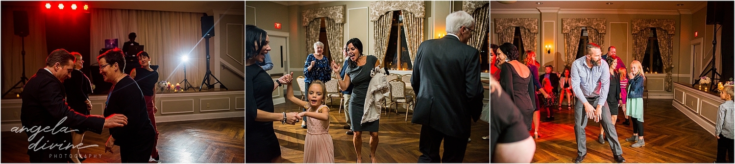 Gale Mansion Fall Wedding dancing