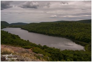 Lake of the Clouds in Porcupine Mountains Wilderness Park