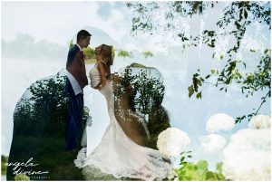 Cindyrella's Wedding Garden bride and groom