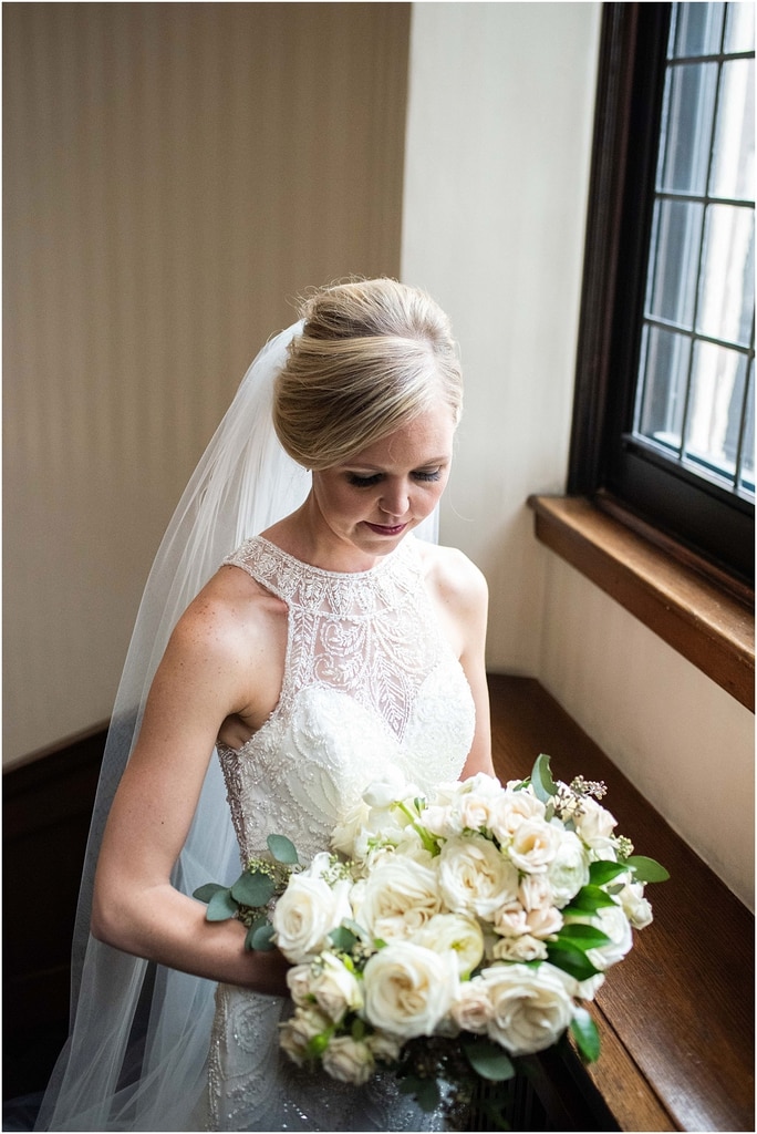 Woman's Club Minneapolis Wedding bridal portrait