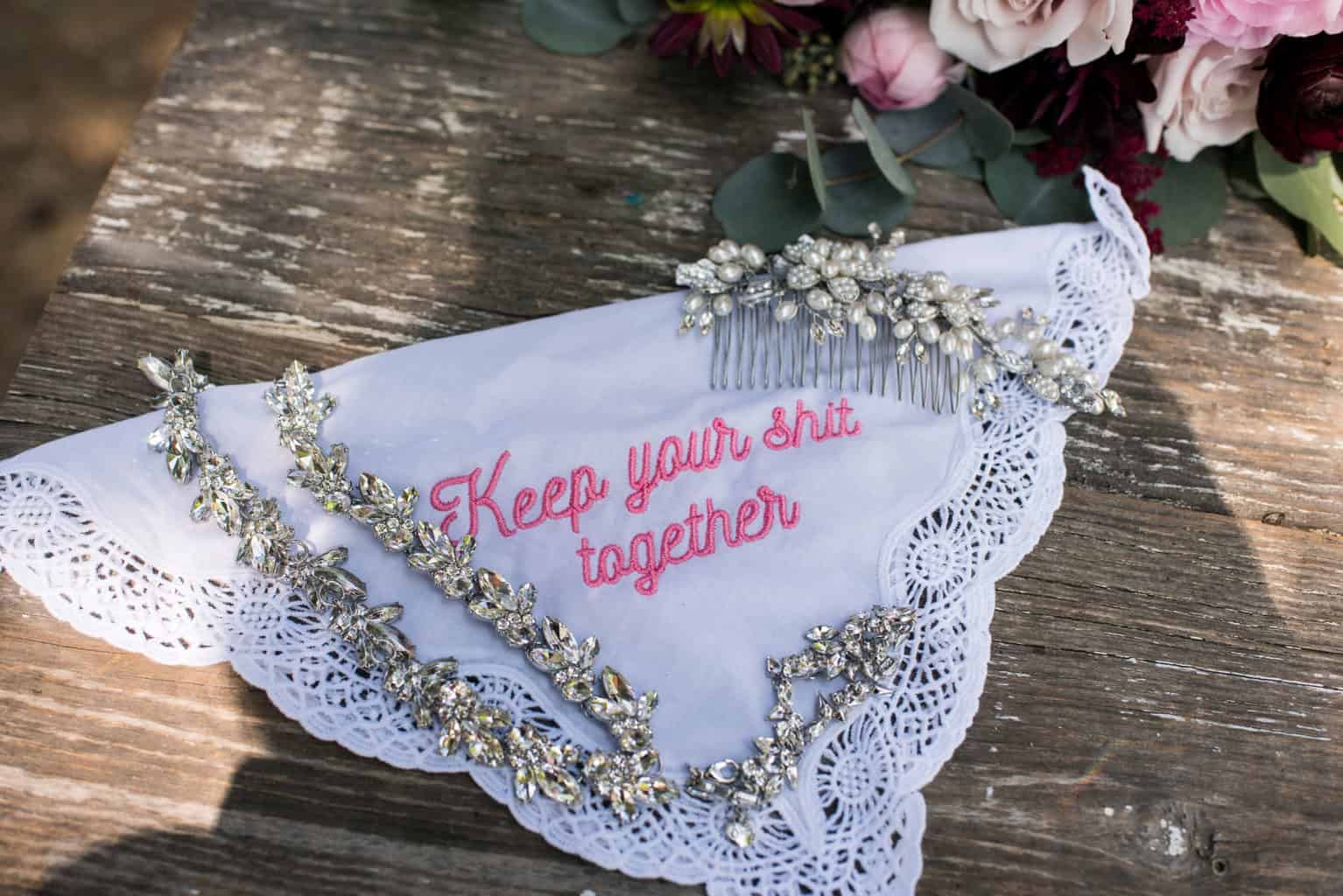 How to Keep your Sh*t Together on your Wedding Day