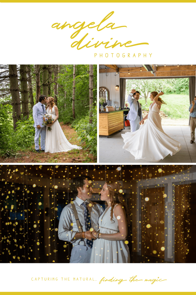 These photos are from a summer wedding and reception at Round Barn Farm in Redwing, MN. Check out my favorite images and stories from this magical wedding day on my blog. | Angela Divine Photography | Minneapolis wedding + brand photographer | wedding photography, outdoor wedding, #weddingphotographer #summerwedding #roundbarnfarm | https://angeladivinephotography.com/round-barn-farm-wedding/