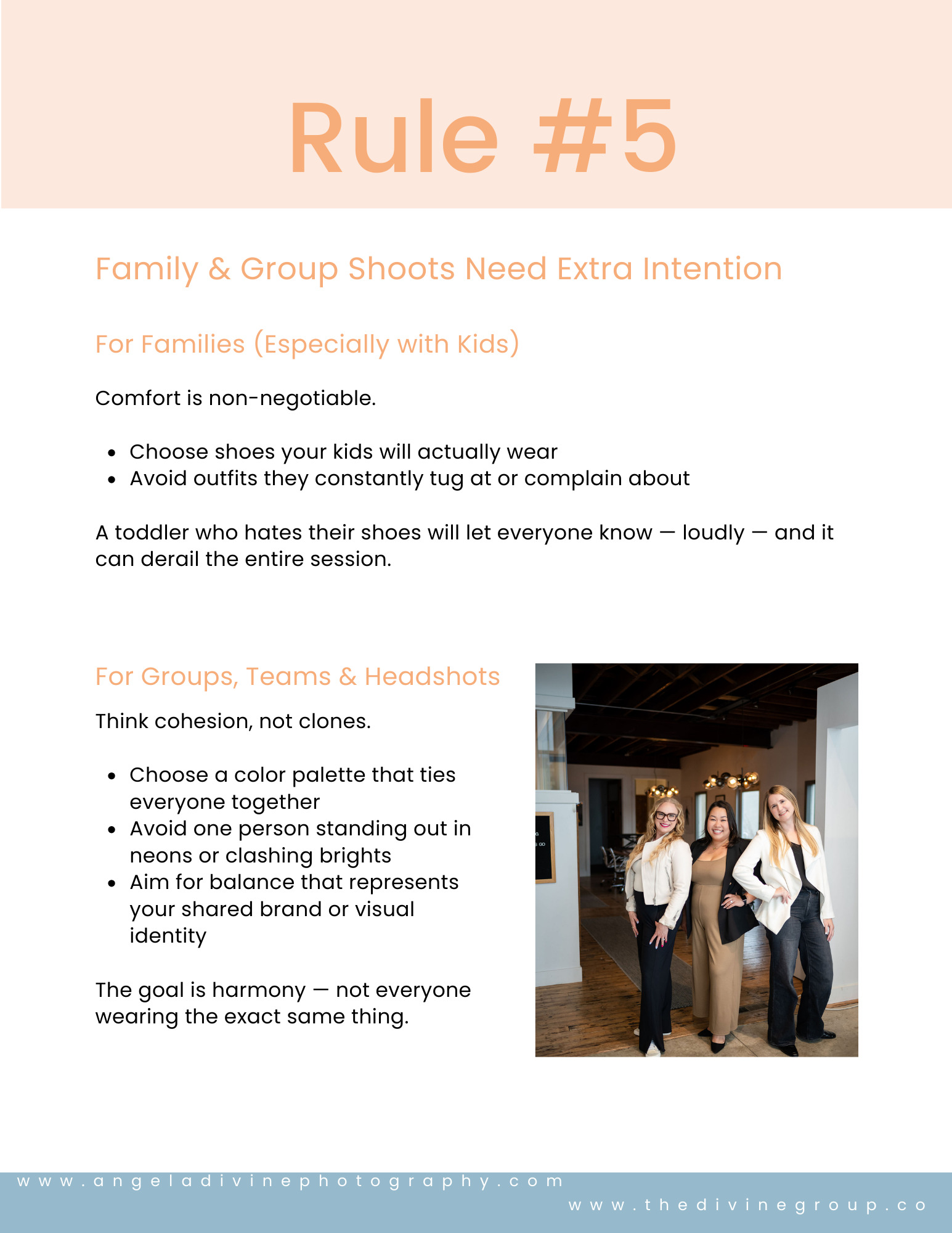 What to wear to a family photography session