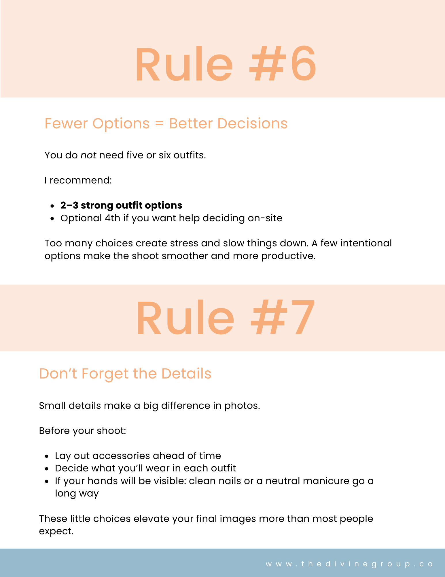 What to wear to a senior photography session