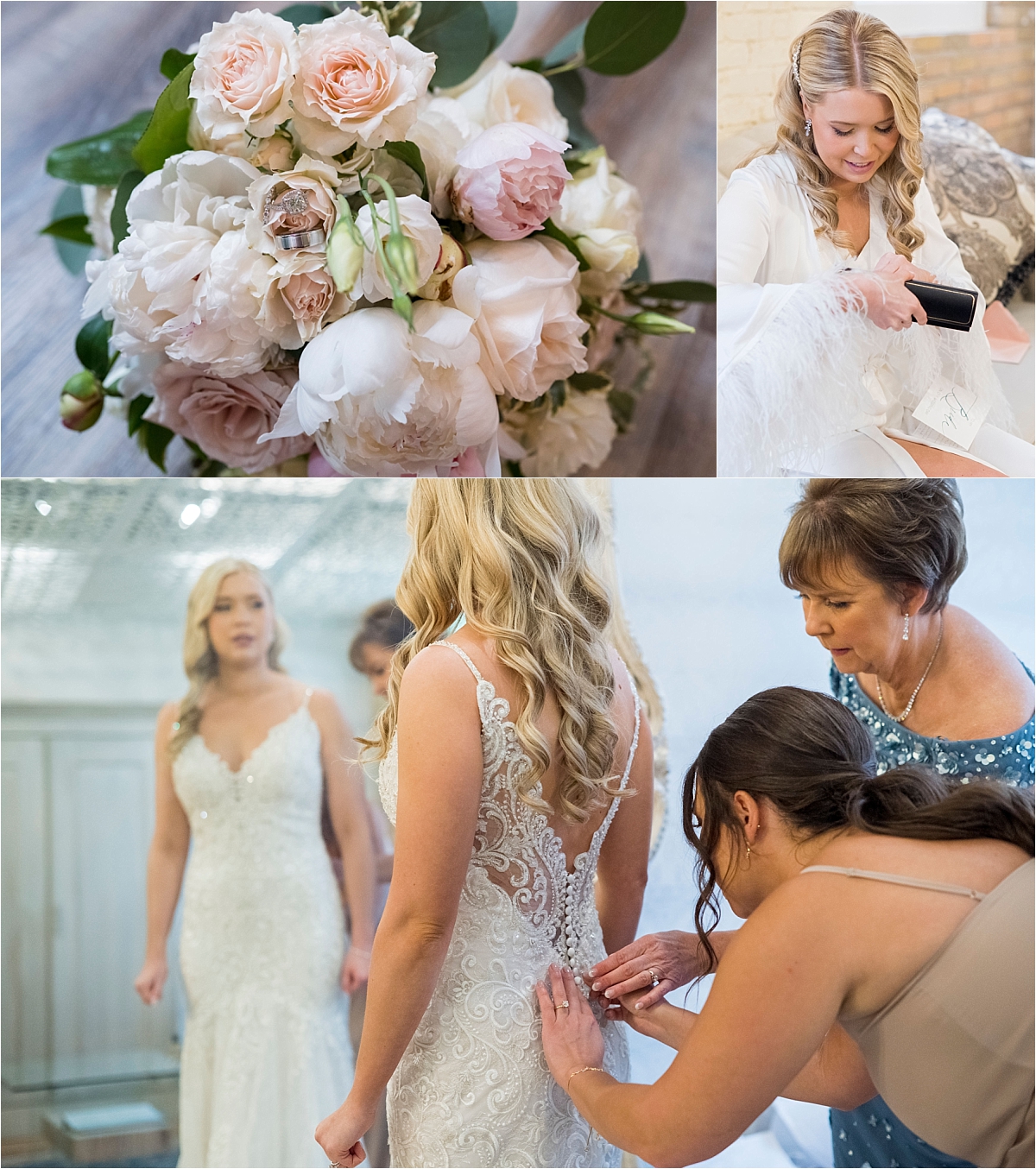 Minneapolis Event Centers Wedding bride getting ready