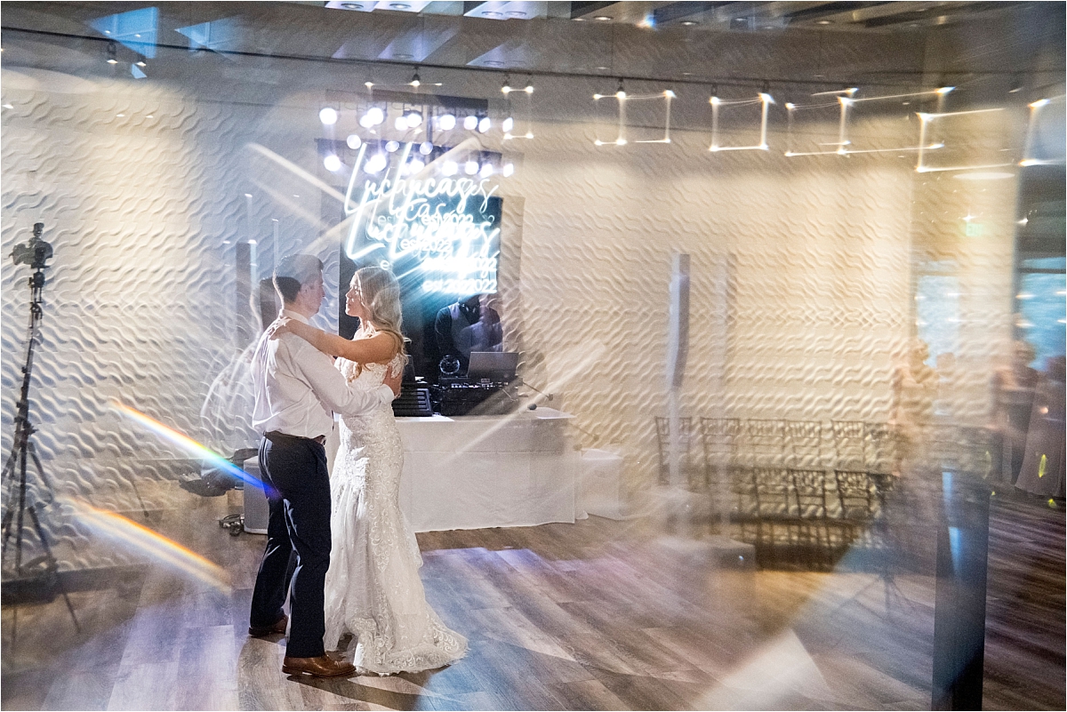 Minneapolis Event Centers Wedding newlyweds dancing
