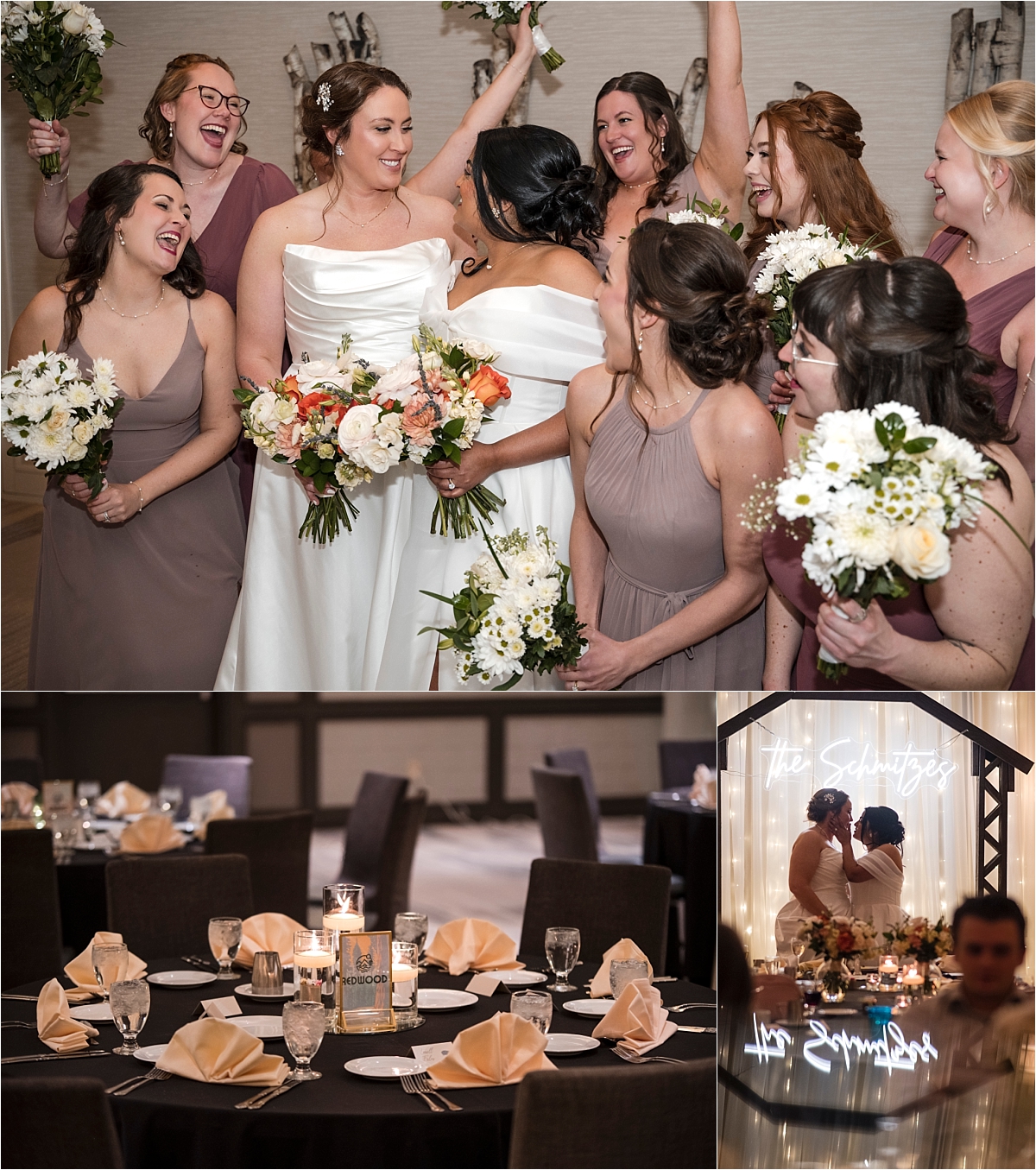 Minneapolis Marriott Southwest wedding reception