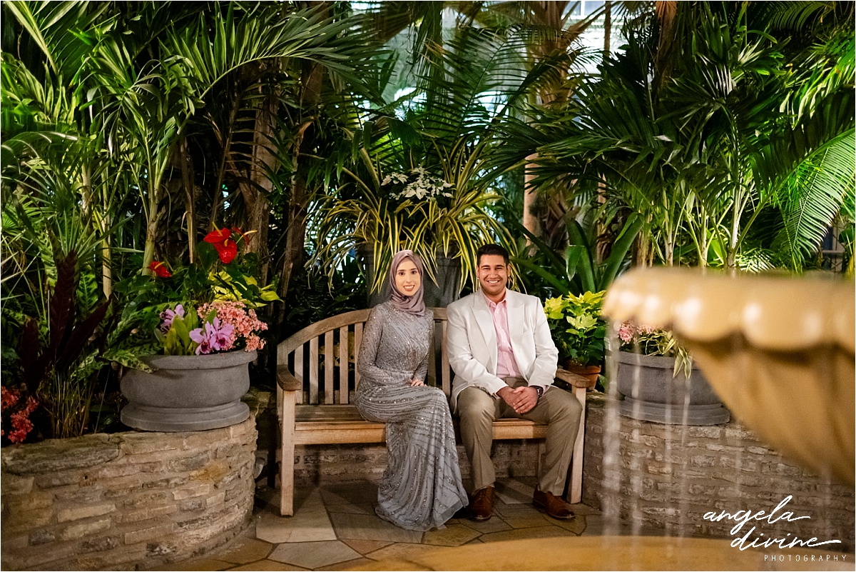 Twin Cities Proposal Photography Como Conservatory